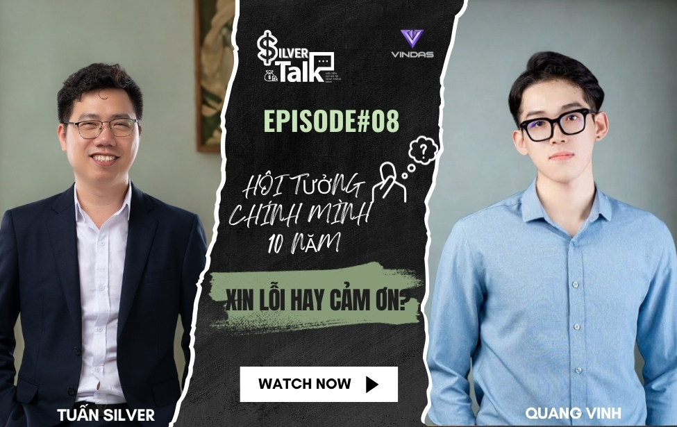 Silver Talk là series talkshow tài chính do Vindas thực hiện, dành cho người trẻ, dân văn phòng và phụ nữ muốn tìm hiểu cách đầu tư Bạc số hóa và tích lũy tài sản thật.Mỗi tập phát sóng sẽ mang đến:- Góc nhìn thực tế từ chuyên gia và khách mời - Giải đáp thắc mắc về thị trường Bạc, xu hướng đầu tư và quản lý tài chính cá nhân- Câu chuyện truyền cảm hứng để biến đầu tư thành lối sống bền vữngVINDAS – Tài sản thực cho người Việt. Đầu tư minh bạch, tích sản an toàn, chuyển nhượng dễ dàng.🌐Ghé thăm chúng tôi tại: https://vindas.io/
