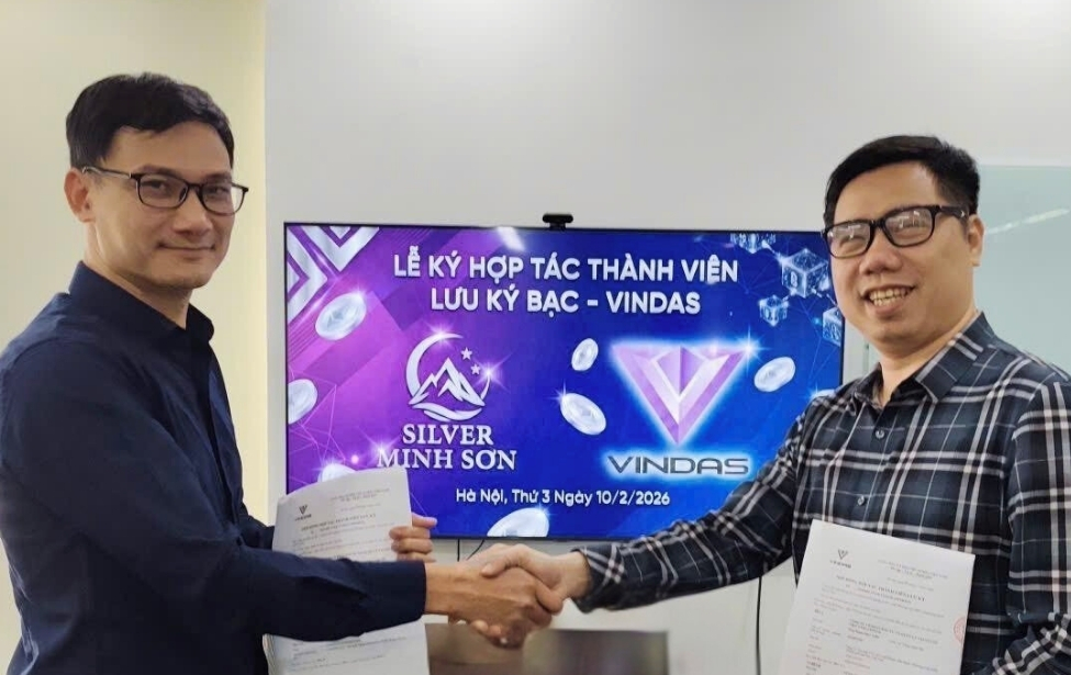 Hình ảnh buổi lễ ký kết giữa hai bên tại trụ sở chính VINDAS, ngày 10/02/2026 Hình ảnh buổi lễ ký kết giữa hai bên tại trụ sở chính VINDAS, ngày 10/02/2026